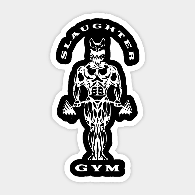 Slaughter to prevail merch slaughter gym Sticker by fancyjan